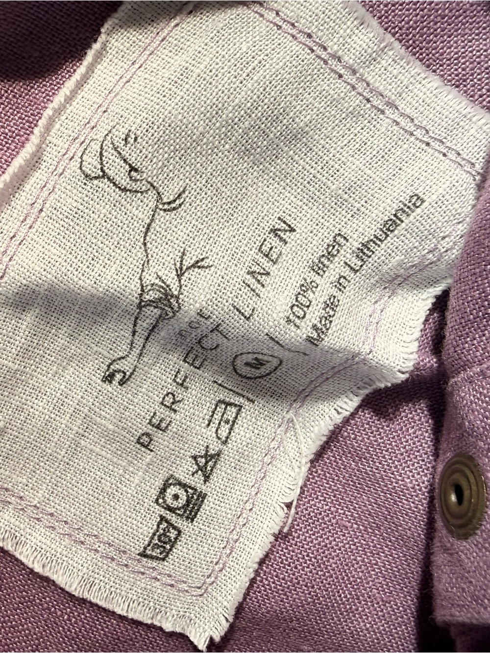 not PERFECT LINEN Valley - Medium - Dusty Lavender - Picture 4 of 4